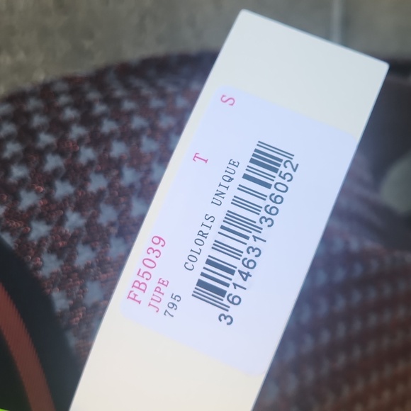 LA FEE MARABOUTEE houndstooth skirt - Picture 10 of 13